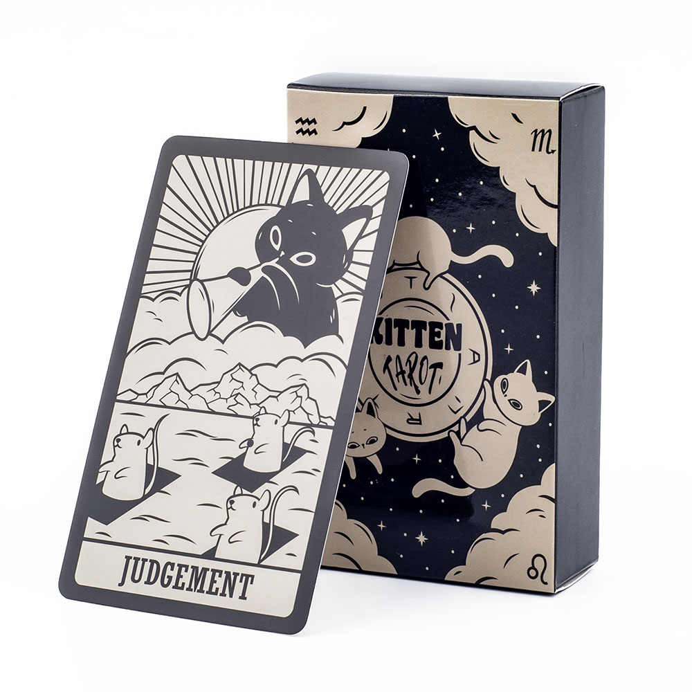 Tarot Deck With Guidebook - Kitten Tarot Deck 78 stuks schattig