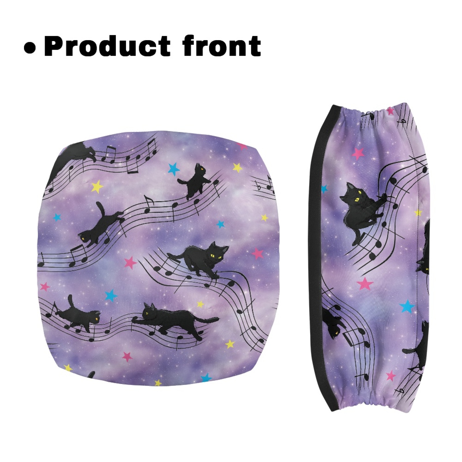 Music - Coloranimal Cat Music Pattern 2-delige set
