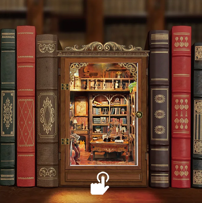 DIY Boekenhoek Plankinlegstuk  - Diy Wooden Book Nook Kit Shelf Insert recensie en prijs