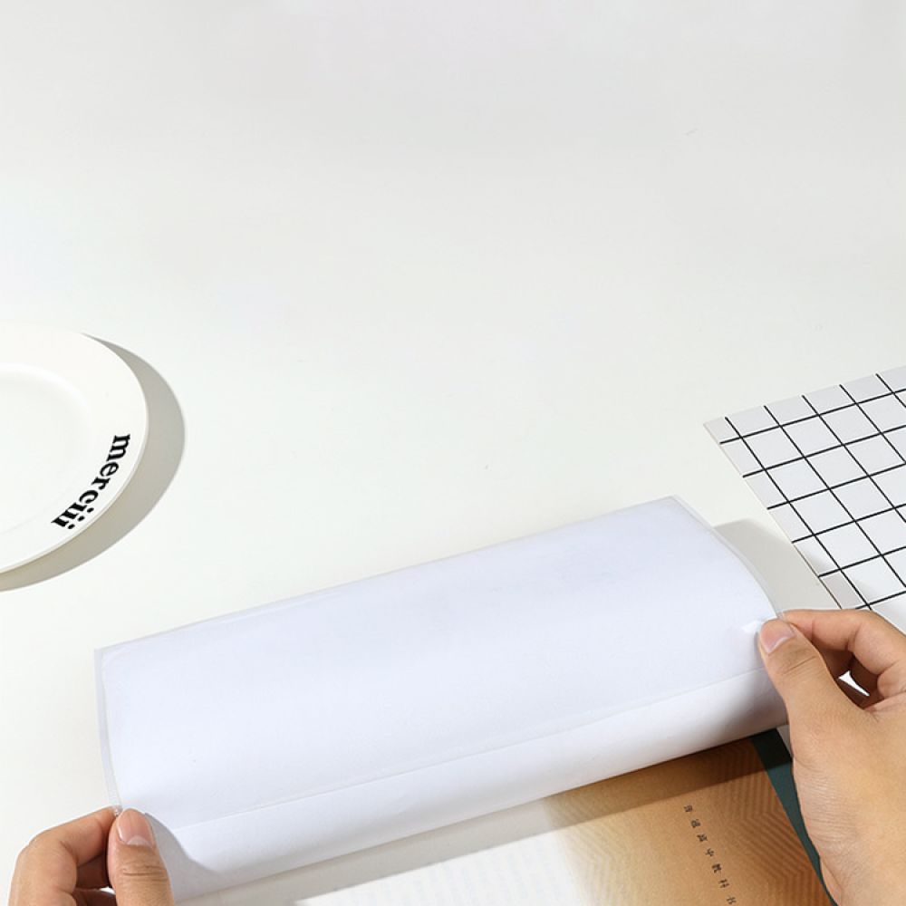 Matte transparante boekomslag, - Stationery Books recensie en prijs