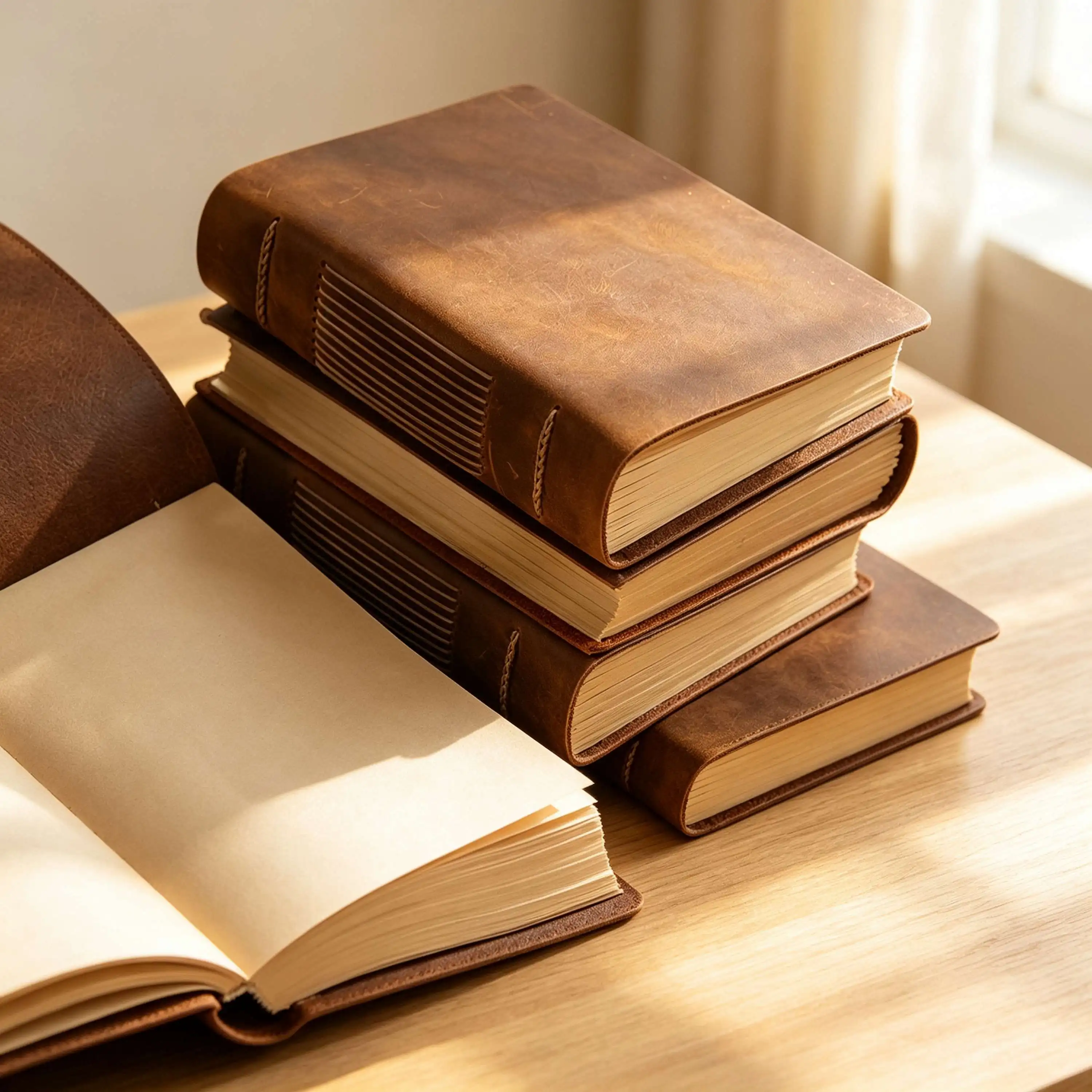 Vintage Crazy Horse lederen sc - Vintage Leather Journal Notebook recensie en prijs
