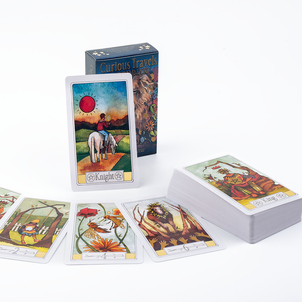 Curious Travels Tarot 10,3 * 6 - Tarot Deck With Guidebook recensie en prijs